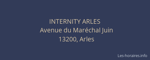 INTERNITY ARLES