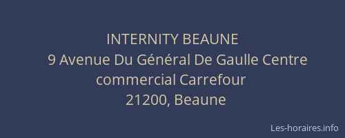 INTERNITY BEAUNE