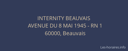 INTERNITY BEAUVAIS
