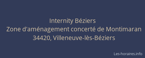 Internity Béziers