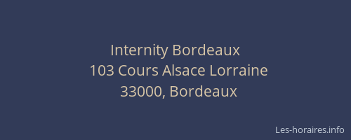 Internity Bordeaux