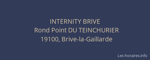INTERNITY BRIVE