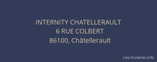 INTERNITY CHATELLERAULT