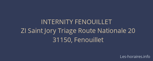 INTERNITY FENOUILLET