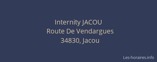 Internity JACOU