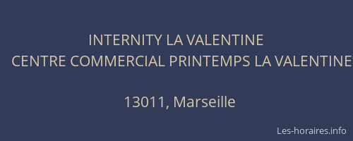 INTERNITY LA VALENTINE