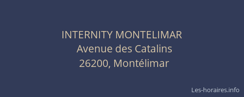 INTERNITY MONTELIMAR
