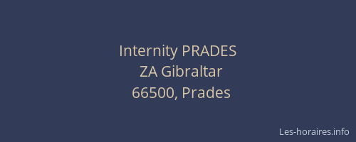Internity PRADES