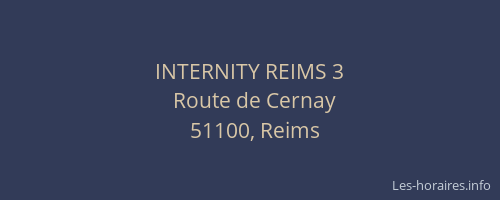 INTERNITY REIMS 3