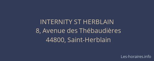 INTERNITY ST HERBLAIN