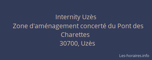 Internity Uz&egrave;s