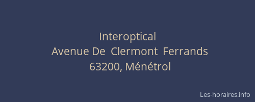 Interoptical