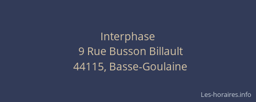 Interphase