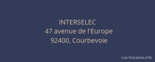 INTERSELEC