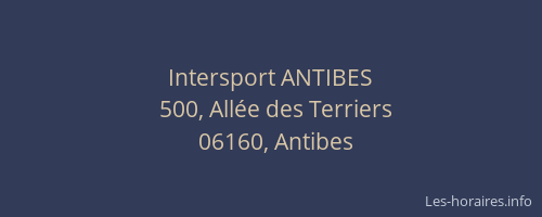 Intersport ANTIBES