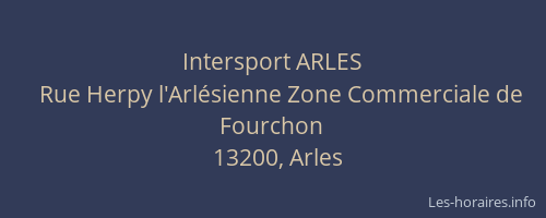 Intersport ARLES