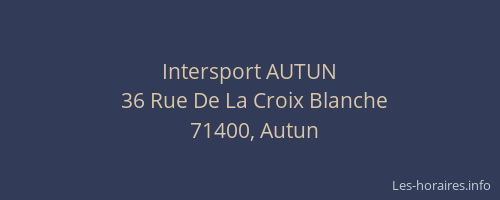 Intersport AUTUN