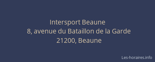 Intersport Beaune