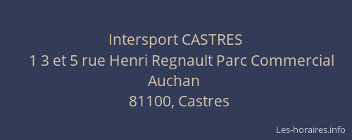 Intersport CASTRES