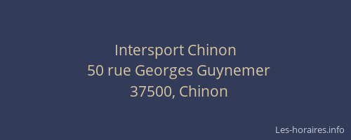 Intersport Chinon