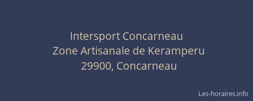 Intersport Concarneau