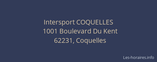 Intersport COQUELLES