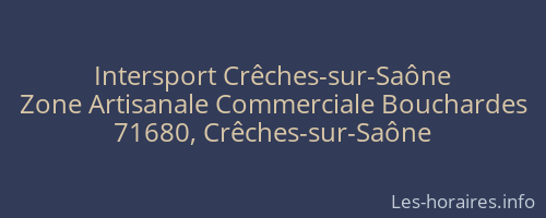 Intersport Crêches-sur-Saône