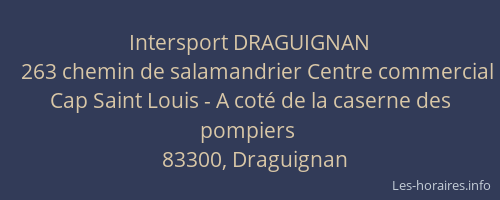 Intersport DRAGUIGNAN