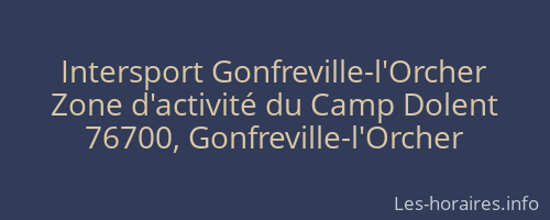 Intersport Gonfreville-l'Orcher