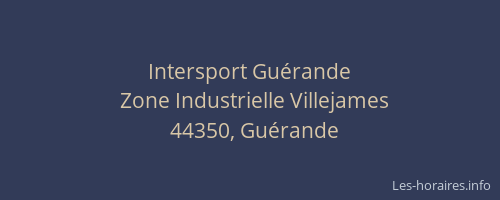 Intersport Guérande
