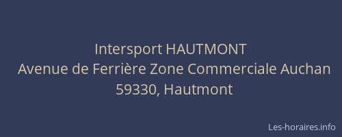 Intersport HAUTMONT