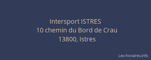 Intersport ISTRES
