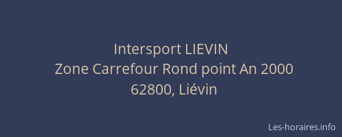 Intersport LIEVIN