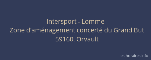 Intersport - Lomme