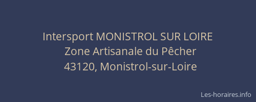 Intersport MONISTROL SUR LOIRE