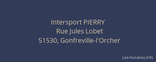 Intersport PIERRY