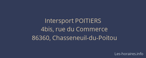 Intersport POITIERS
