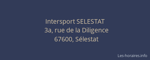 Intersport SELESTAT