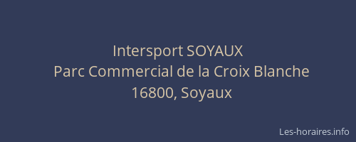 Intersport SOYAUX
