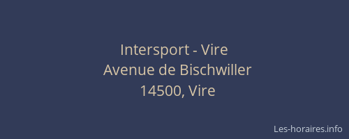 Intersport - Vire