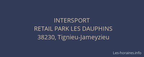 INTERSPORT