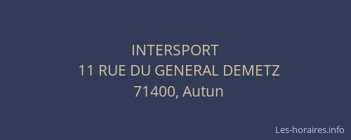INTERSPORT