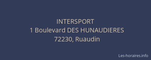 INTERSPORT