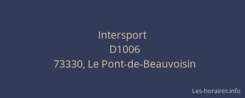 Intersport