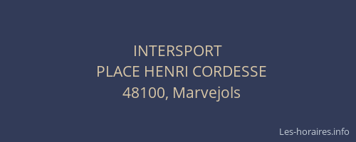 INTERSPORT