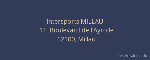 Intersports MILLAU