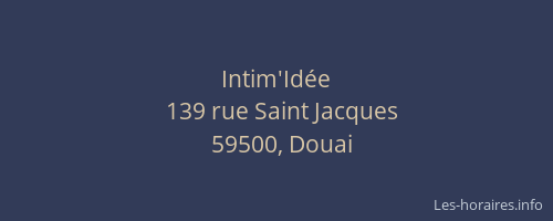 Intim'Idée