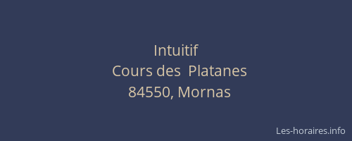 Intuitif
