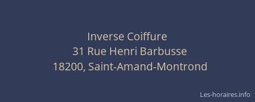 Inverse Coiffure