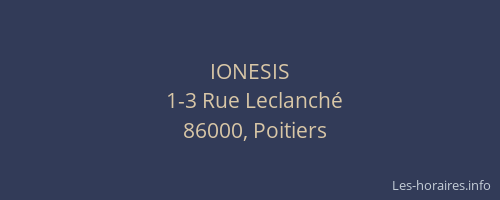 IONESIS